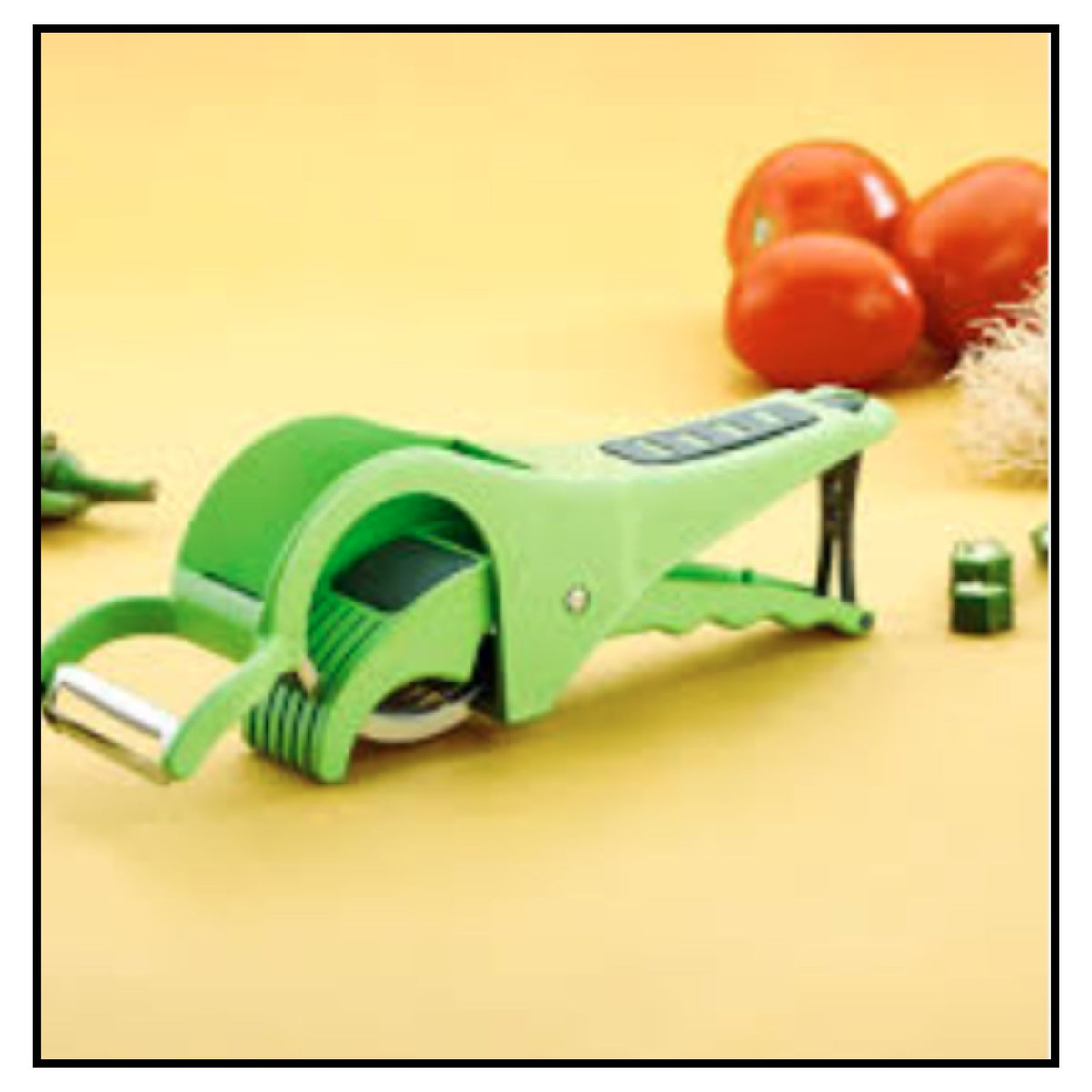Plastic 2 in 1 Vegetable & Fruit Multi Cutter with Peeler