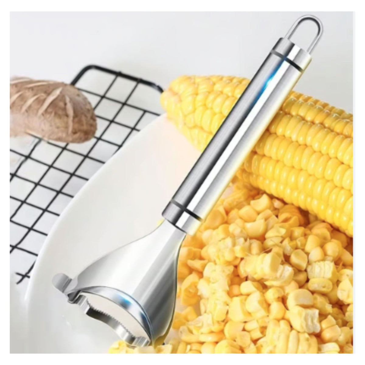 Stainless Steel Corn Peeler