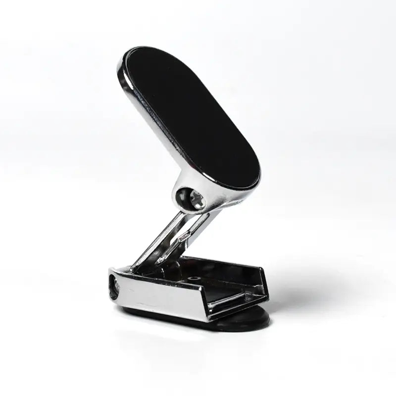 360 Degree Rotating Magnetic Car Phone Holder | Metal Folding Car Phone Holder | New Alloy Folding Magnetic Car Phone Holder (Pack of 1) ( default, Standard ).