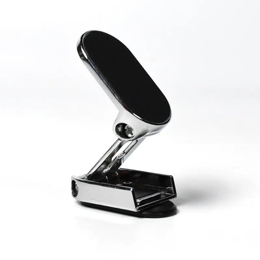 360 Degree Rotating Magnetic Car Phone Holder | Metal Folding Car Phone Holder | New Alloy Folding Magnetic Car Phone Holder (Pack of 1) ( default, Standard ).