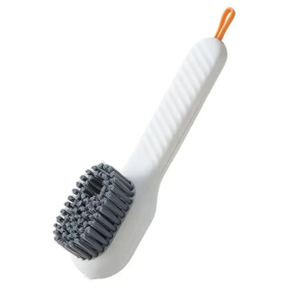 Multifunctional Scrubbing Brush with Liquid Soap Dispenser – Shoe & Clothes Cleaning