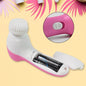 Facial Beauty Brush & Massager for Skin Care, Exfoliating & Blackhead Removal (1 Pc, 2 AA Batteries Included) ( default, Standard )