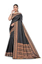 Banarasi Silk Saree  The Elegant Black Heritage Edition ( black, OS )