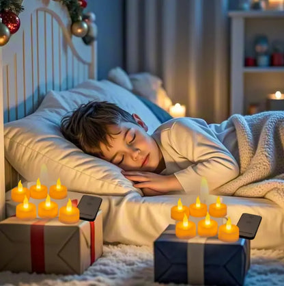 Premium 6 Piece LED Flameless Candle Light Set with Remote Control – Decorative Tealight Candles for Home & Festivals