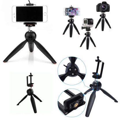 Universal Mini Tripod Gimbal for Smartphones and Cameras Compact, Lightweight, and Adjustable