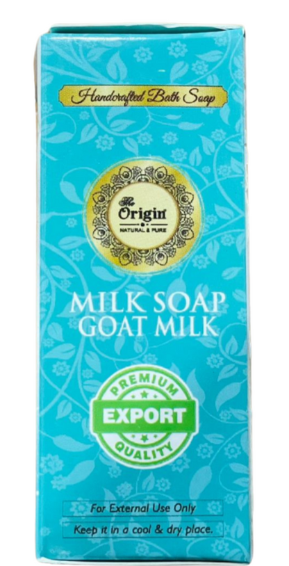 Milk Soap Goat Milk 125 GRM (Box) Coconut oil Handmade Natural Pure soap(Pack of 3)