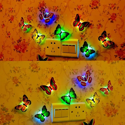 Butterfly 3D Night Lamp â€“ Multicolor Illusion LED Lamp for Bedroom, Drawing Room & Kids ( default, OS )