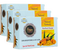 Kasturi Manjal 75 GRM (Box) Coconut oil Handmade Natural Pure soap(Pack of 3)