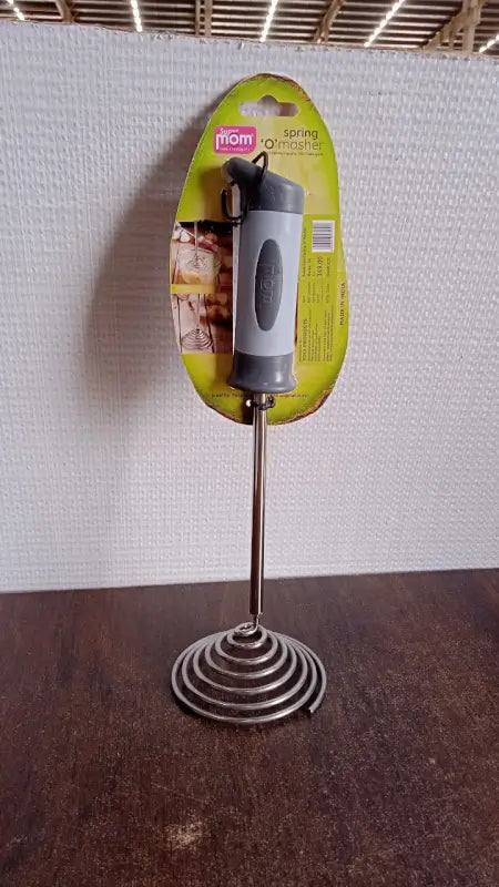 Spring O Masher Heavy Duty Stainless Steel Potato & Vegetable Masher – Kitchen Food Masher Tool