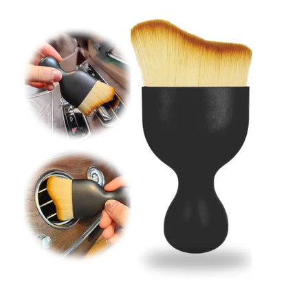 Mini Car Interior Cleaning Soft Brush for Dust Removal ( default, Standard ).