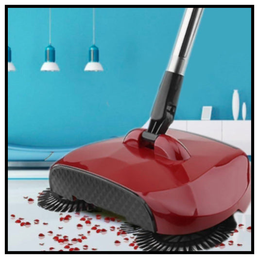 🧹 Auto Spin Hand Push Sweeper 360 Degree Rotating Floor Cleaning Mop and Broom – Easy Floor Dust Cleaning Broom Machine for Home and Office