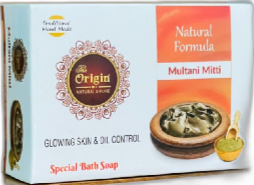 Mutani Mitti 75 GRM (Box) Coconut oil Handmade Natural Pure soap(Pack of 3)