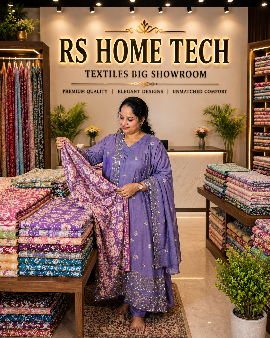 MAYURI CHURIDAR PURPLE  (406118)