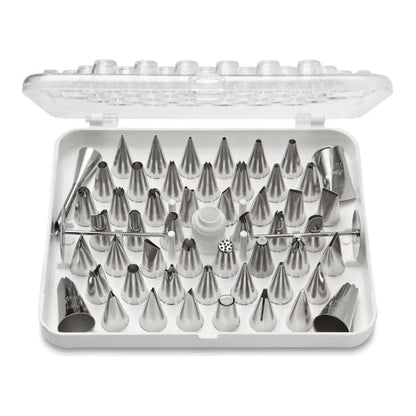 Cake Nozzle Set for Pastry Decorations (55-Piece)