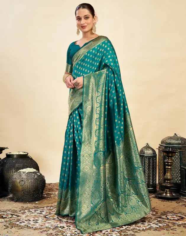 Jacquard Saree  Everyday Elegance Collection ( Rama, OS )