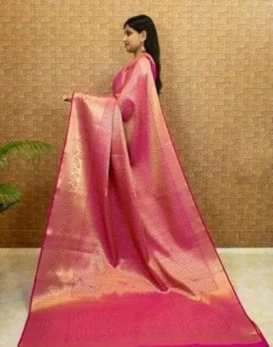 Banarasi Silk Saree  The Royal Weaves Collection ( Gajari, OS )