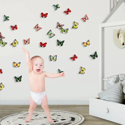 Butterfly 3D Night Lamp â€“ Multicolor Illusion LED Lamp for Bedroom, Drawing Room & Kids ( default, OS )