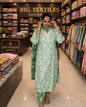 REGHA CHURIDAR-GREEN( 414138) (4XL)