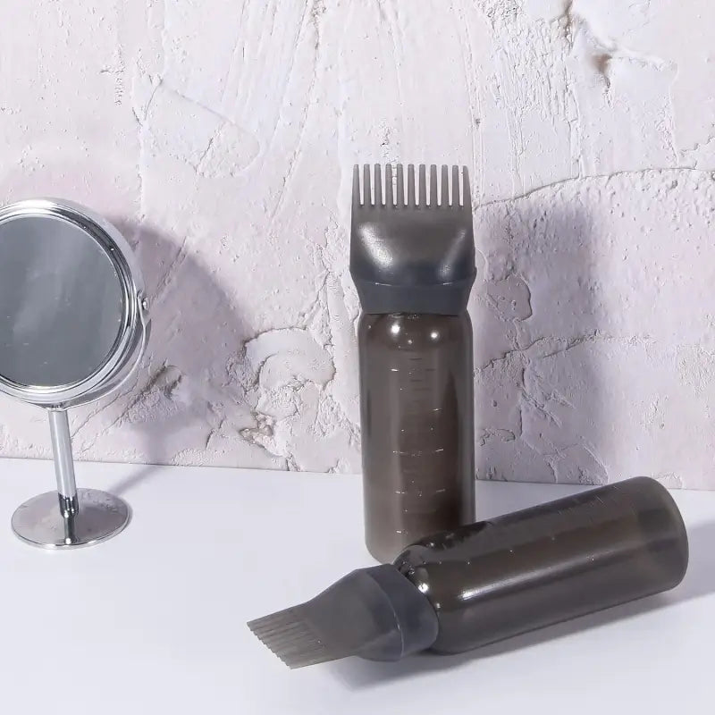 Comb Applicator Bottle – Hair Dye & Oil Brush