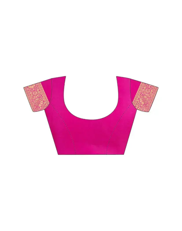 Jacquard Saree  Everyday Elegance Collection ( pink, OS )