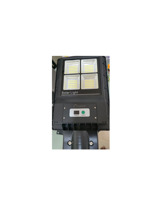 Lumrix Solar Street Light 100W – Waterproof Outdoor Sensor Light | Japan Technology | 2 Years Warranty