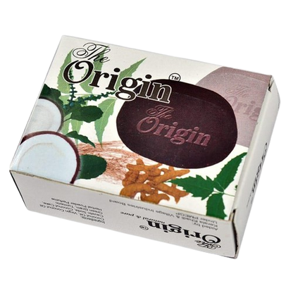 Origin 125 GRM (Box) Coconut oil Handmade Natural Pure soap(Pack of 3)