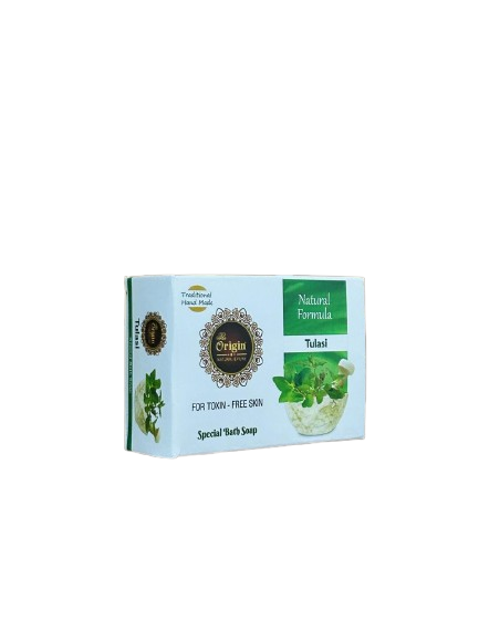 Tulasi 75 GRM (Box) Coconut oil Handmade Natural Pure soap(Pack of 3)