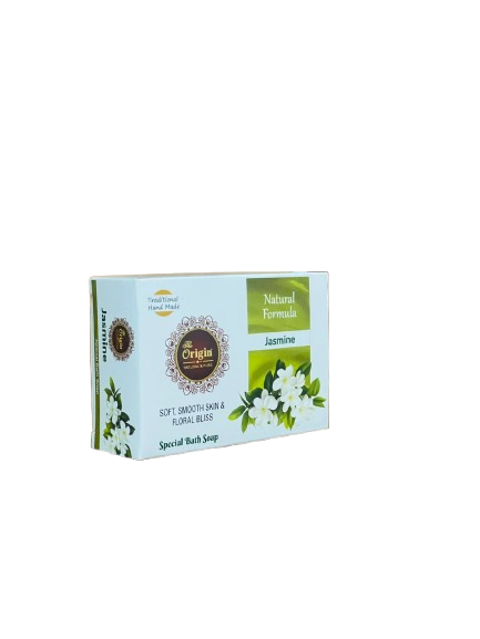 Jasmine 75 GRM (Box) Coconut oil Handmade Natural Pure soap(Pack of 3)