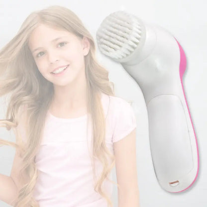 Facial Beauty Brush & Massager for Skin Care, Exfoliating & Blackhead Removal (1 Pc, 2 AA Batteries Included) ( default, Standard )