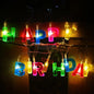 Happy Birthday LED String Lights  Battery Operated Colorful Party Decoration ( default, Standard ).
