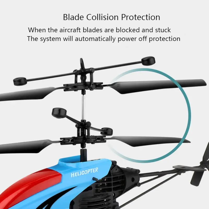 Remote Control Helicopter for Kids USB Rechargeable with Sensor & Auto Take-Off (Pack of 1)