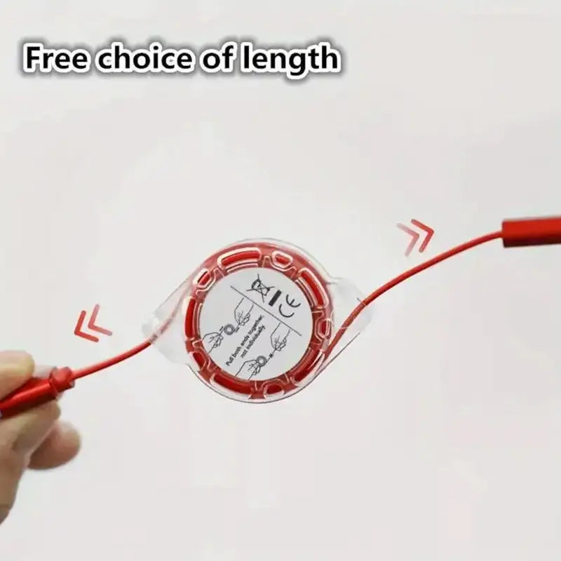 Retractable 3-in-1 Charging Cable – USB-C & Micro