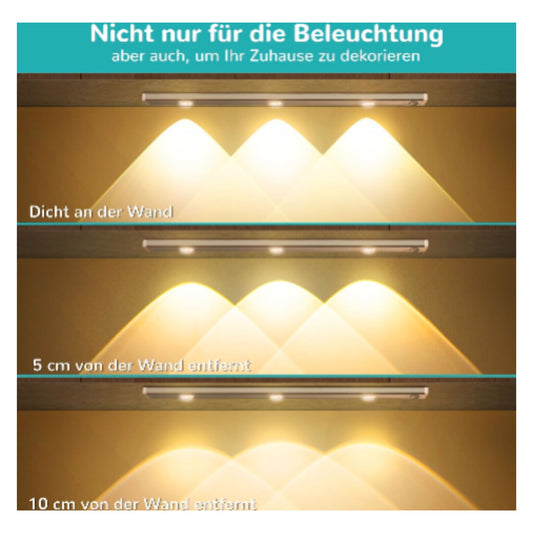 cabinet lights removable dimmable usb rechargeable closet light for wardrobe