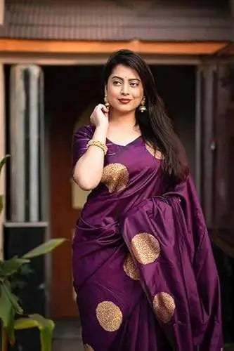 Banarasi Silk Saree  The Graceful Radiance Collection ( gold, OS )