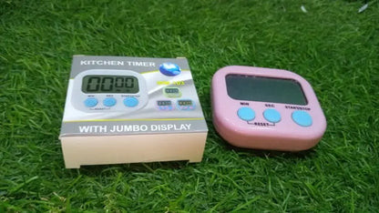 Digital Kitchen Timer Clear Big Digits 0-99 Min for Cooking Office Clock ( default, Standard ).