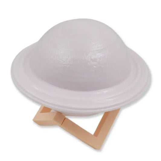 3D Saturn Lamp Home Decoration Bedside Night Light With Base (1 pc / Multicolor) ( multicolor, Standard ).