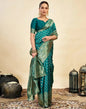 Jacquard Saree  Everyday Elegance Collection ( Rama, OS )