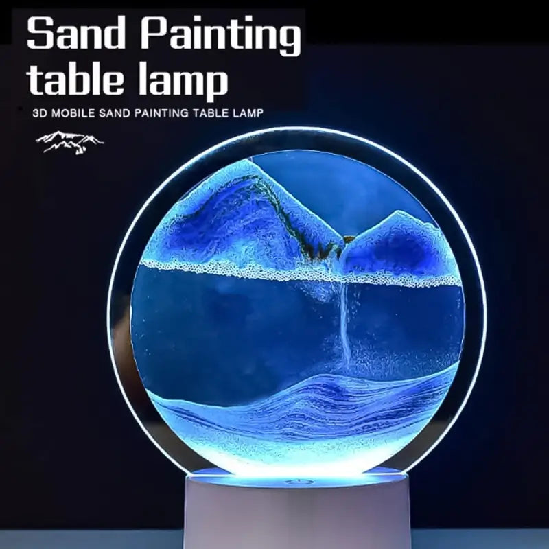 5 Color Light Moving Sand Art Picture (1 Pc) ( default, Standard )