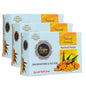 kasthuri manjal 75gm coconut oil handmade natural pure soap pack of 3 skin brightening