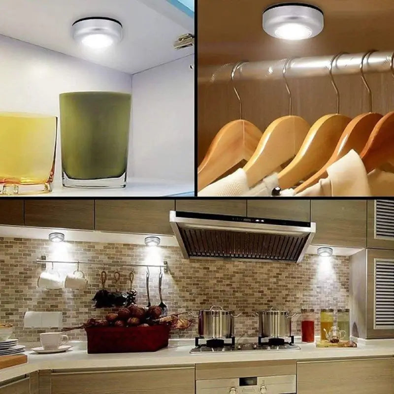 3 LED Cordless Stick Lamp â€“ Battery Night Light ( default, OS )
