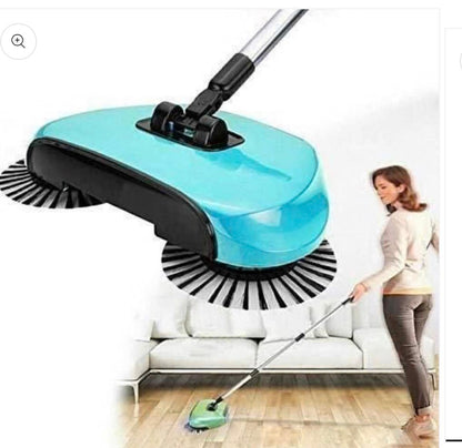 Floor Dust Cleaning MOP Broom with Dustpan Multi Functional Broom Machine for Home & Office