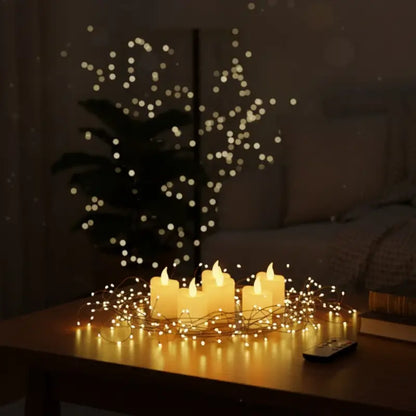 Premium 6 Piece LED Flameless Candle Light Set with Remote Control – Decorative Tealight Candles for Home & Festivals