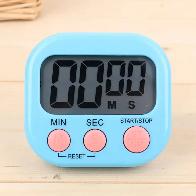 Digital Kitchen Timer Clear Big Digits 0-99 Min for Cooking Office Clock ( default, Standard ).