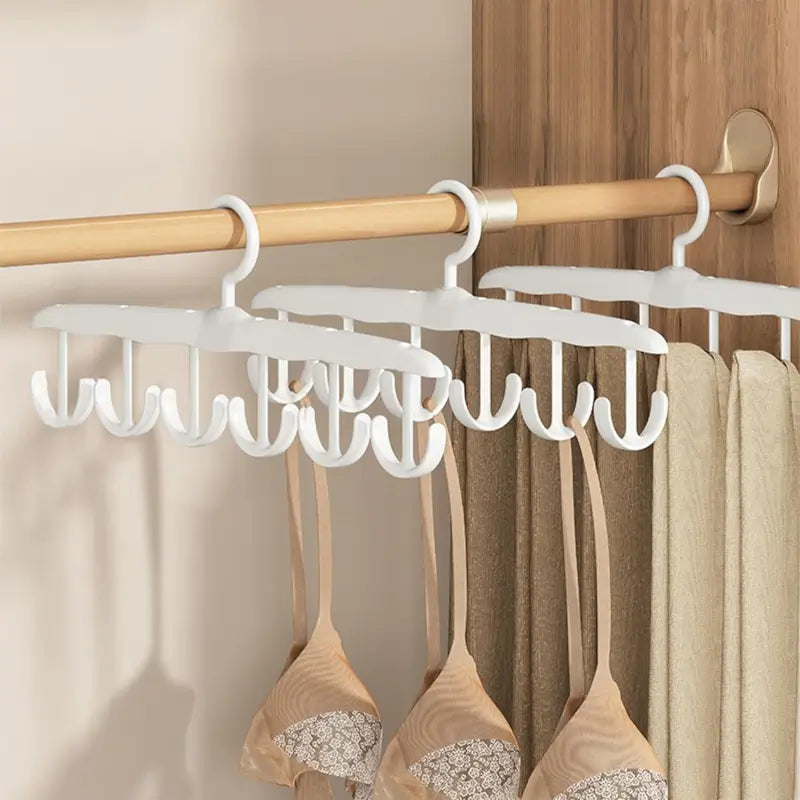 Tank Top 12-Hook Rotatable Hanger – Space Saving Closet Organizer