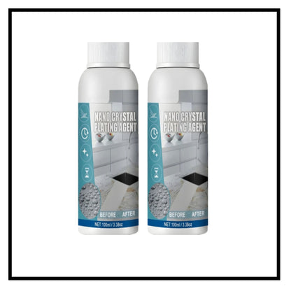 Stone nanocrystal coating granite cleaner pack of 2 for tiles and surfaces
