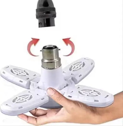 24 Watt Fan 4 Blade LED Bulb Fan ( default, OS )