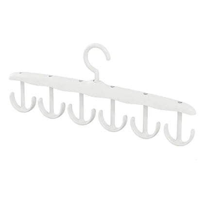 Tank Top 12-Hook Rotatable Hanger – Space Saving Closet Organizer